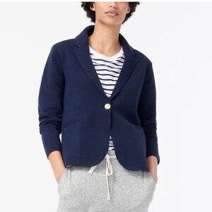 J.Crew Navy Sweater-Blazer